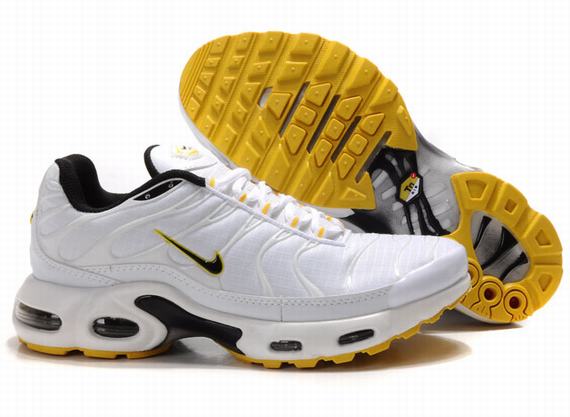 New Men'S Nike Air Max Tn White/Black
